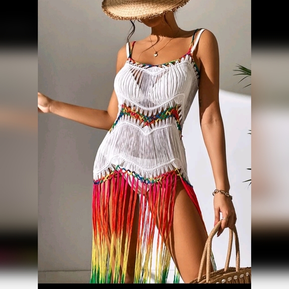 FRINGE BEACH COVER UP - Picture 7 of 9